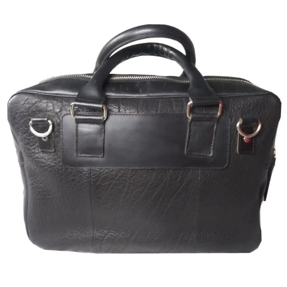 STILL Men's BRANDON Leather Briefcase  Computer Bag Nordic Man Bag  Denmark